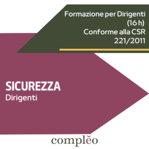 SICUREZZA Dirigenti
