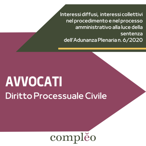 AVVOCATI - Diritto Amministrativo