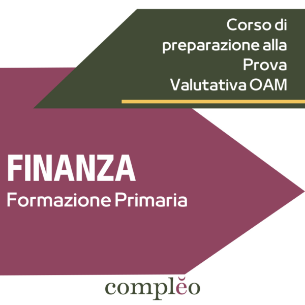FINANZA - Formazione Primaria